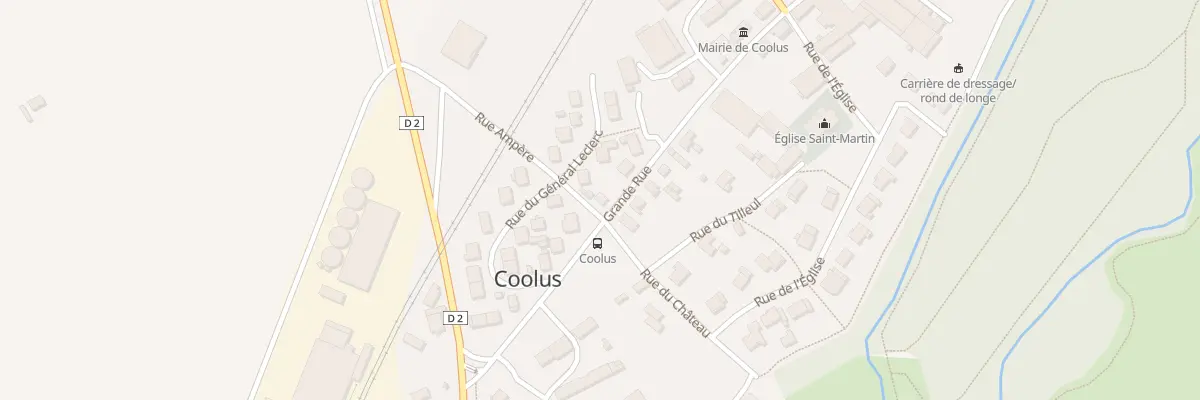 Plan du 18 Gr Grande Rue à Coolus