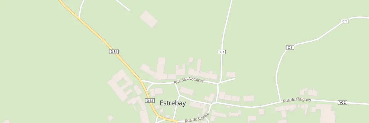 Plan du 8 Rue des Notaires à Estrebay