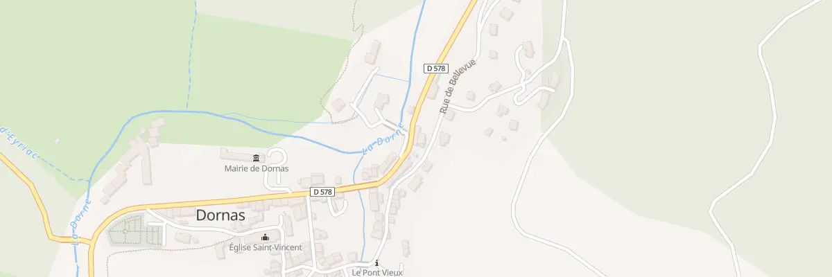Plan du 5041 Le Village à Dornas