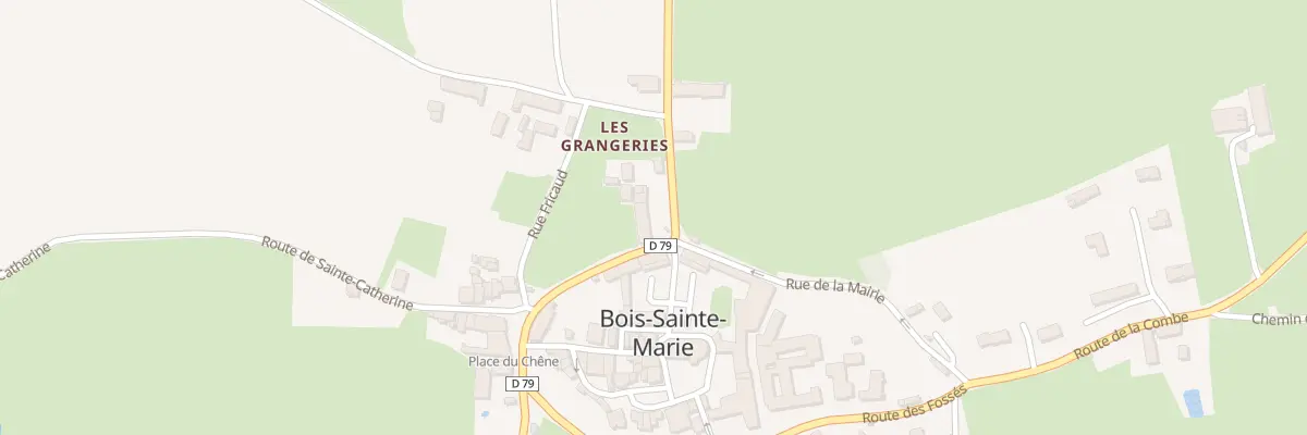 Plan du 5024 Le Village à Bois-Sainte-Marie