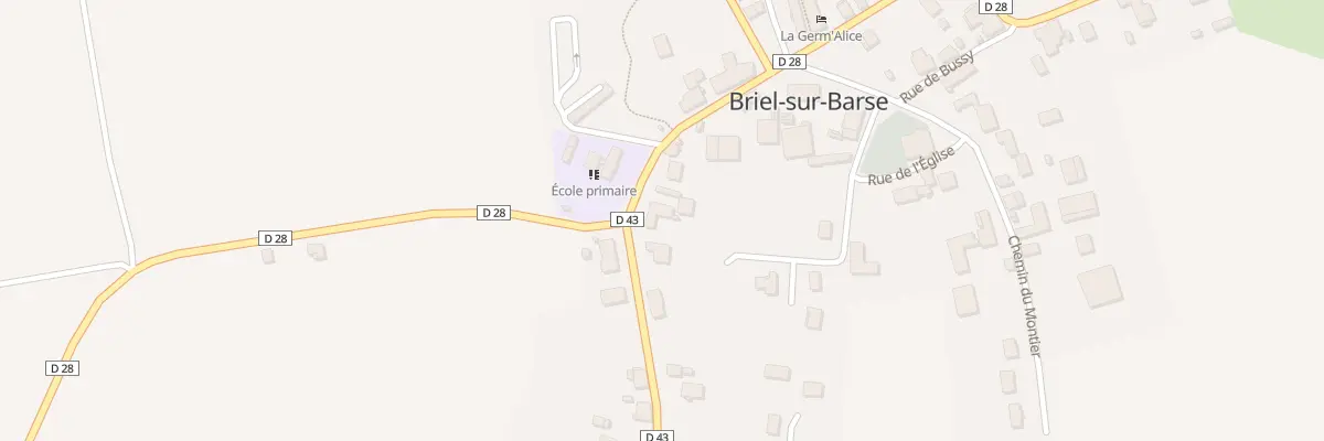 Plan du 9 Rue Jacques Pierdat à Briel-sur-Barse
