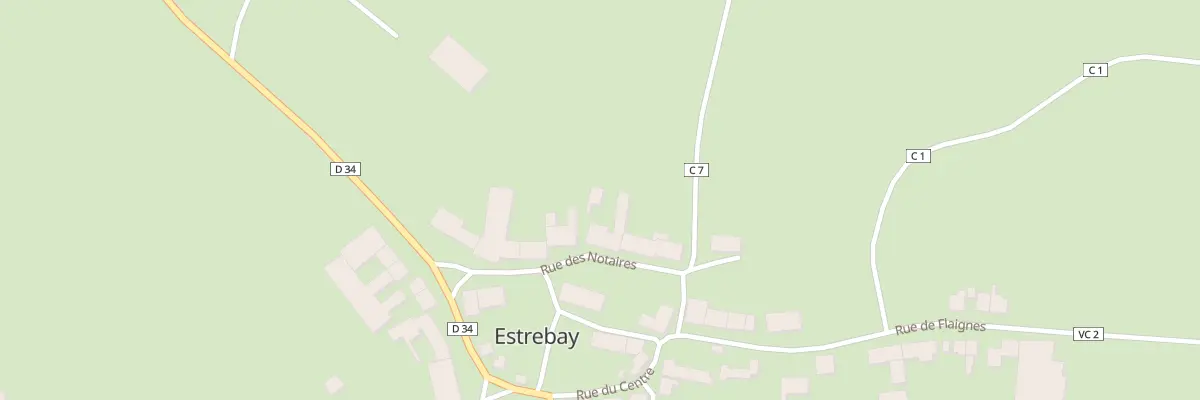 Plan du 6 Rue des Notaires à Estrebay