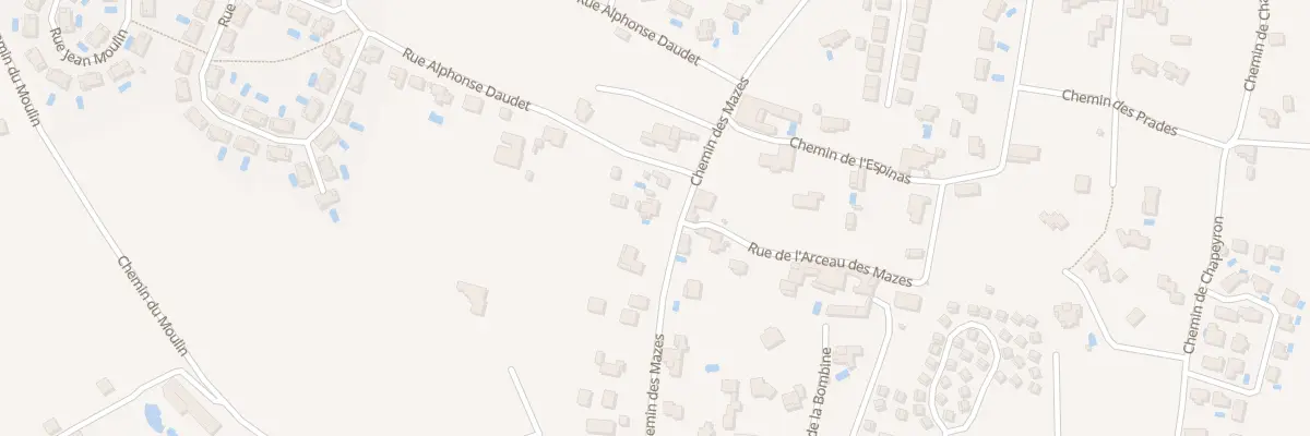 Plan du 636 Che des Mazes à Vallon-Pont-d’Arc