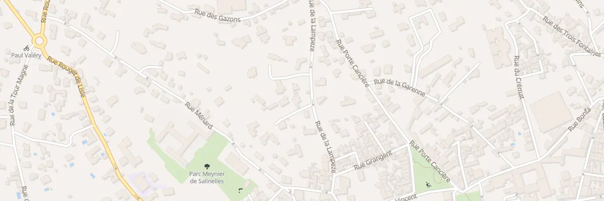 Plan du 57 Rue de la Lampèze à Nîmes
