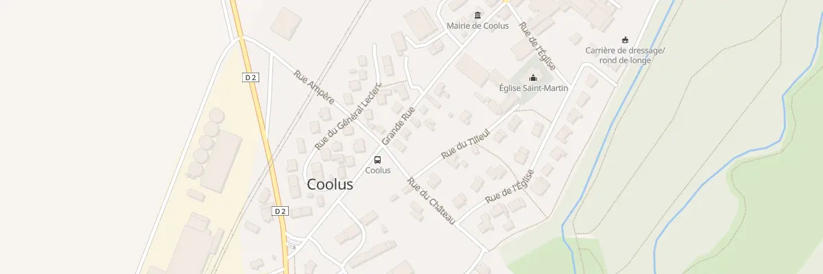 Plan du 15 Gr Grande Rue à Coolus