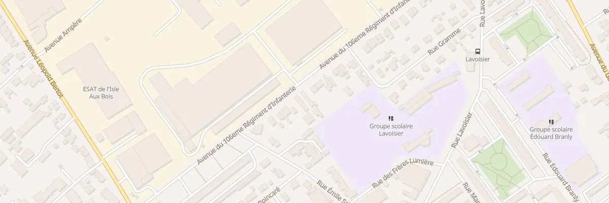 Plan du 56 Av du 106 Eme Ri à Châlons-en-Champagne