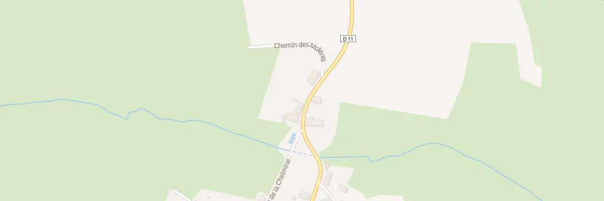 Plan du 5004 Rue Fontaine Saint Barthelemy à Censerey