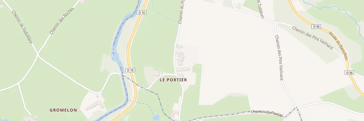 Plan du 5005 Rebe à Ronno
