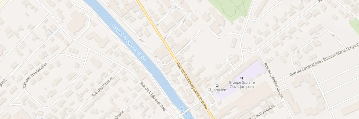 Plan du 84 Rue du Fbg Saint Antoine à Châlons-en-Champagne