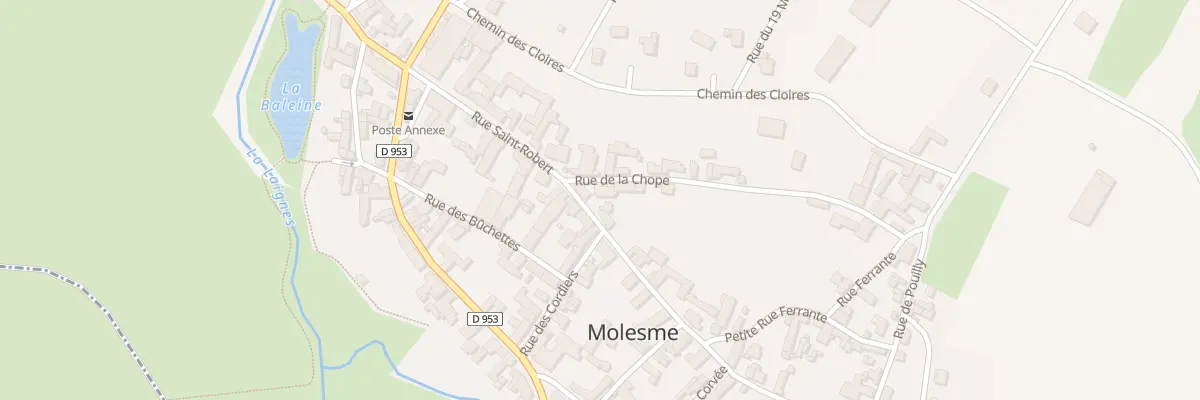 Plan du 30 Rue Saint Robert à Molesme