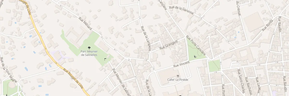 Plan du 43 Rue de la Lampèze à Nîmes