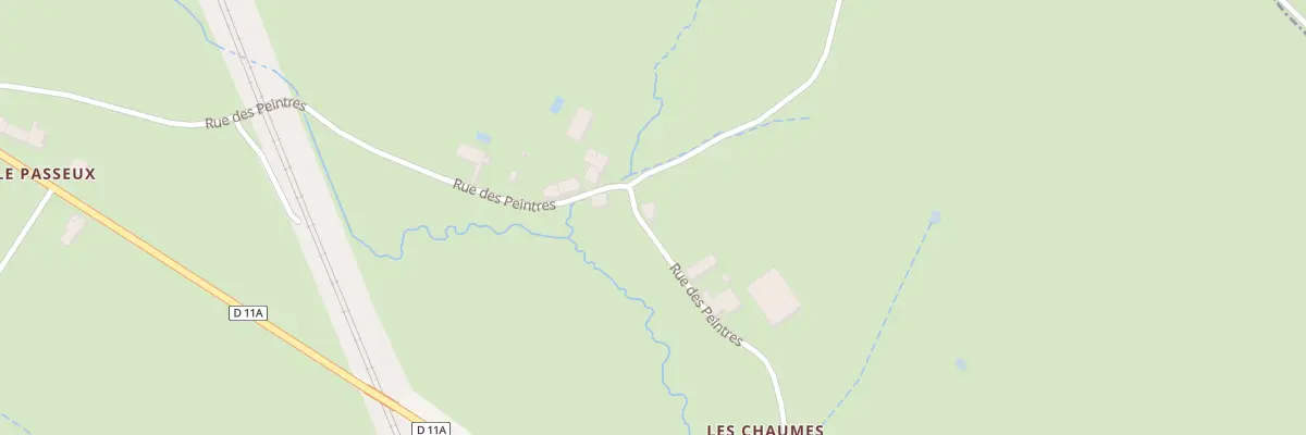 Plan du 5050 Les Ouchottes à Manlay