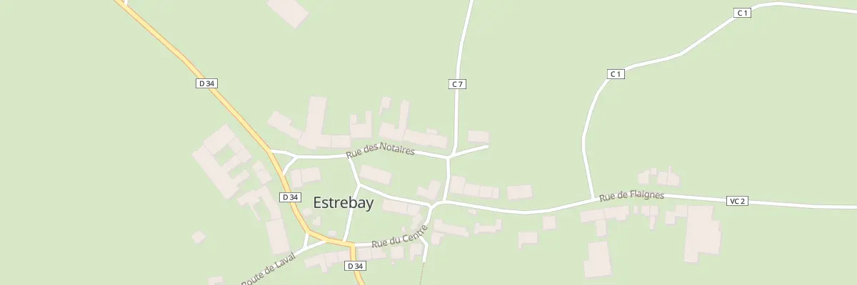 Plan du 2 Rue des Notaires à Estrebay