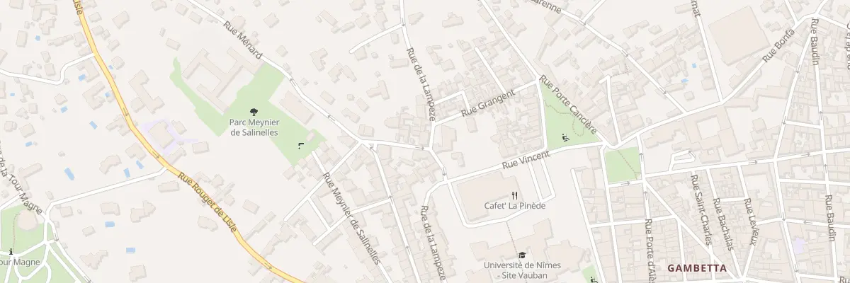 Plan du 37 Rue de la Lampèze à Nîmes