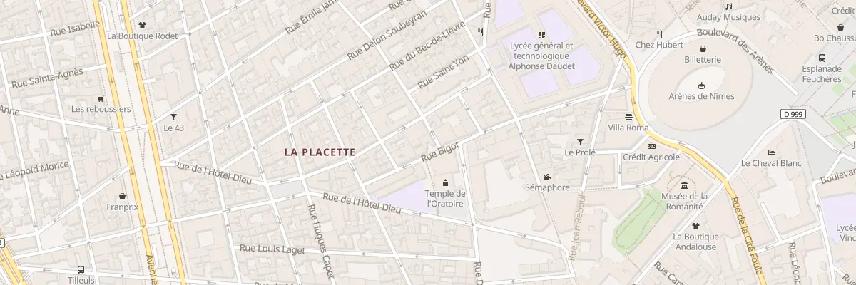 Plan du 24 Rue Saint-Mathieu à Nîmes