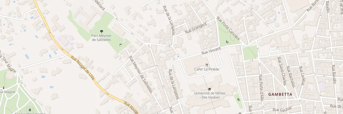 Plan du 31 Rue de la Lampèze à Nîmes