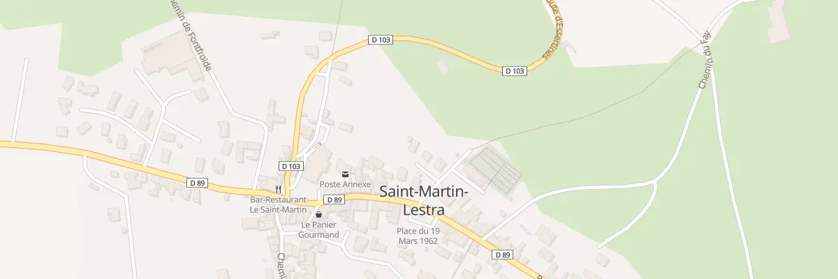 Plan du 3 Imp des Prunus à Saint-Martin-Lestra