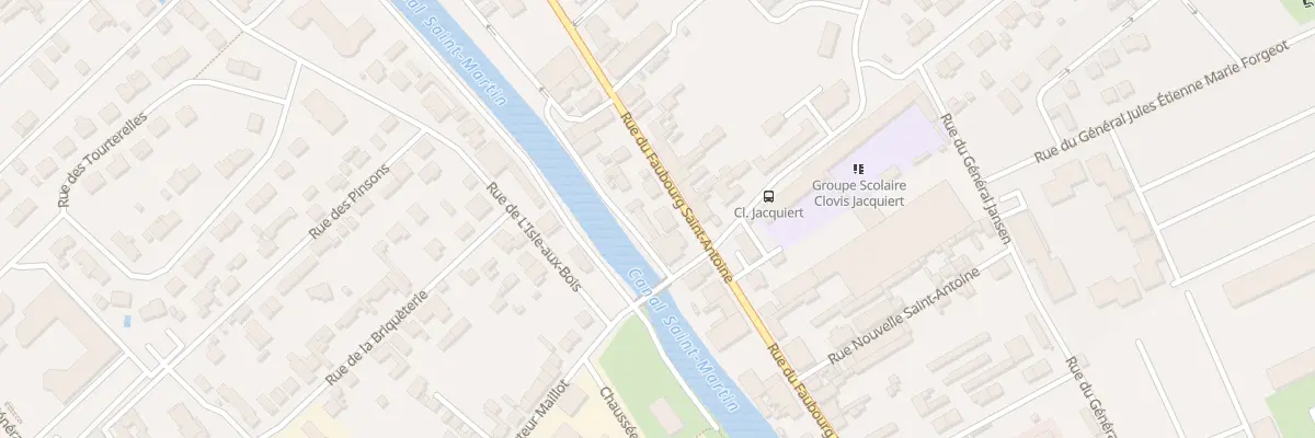Plan du 39 Rue du Fbg Saint Antoine à Châlons-en-Champagne