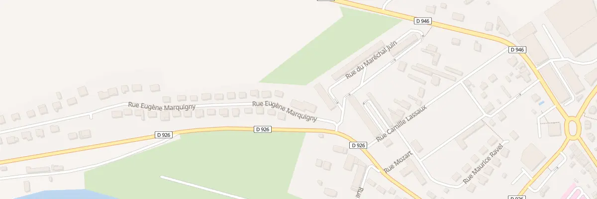 Plan du 2 Rue Eugène Marquigny à Rethel