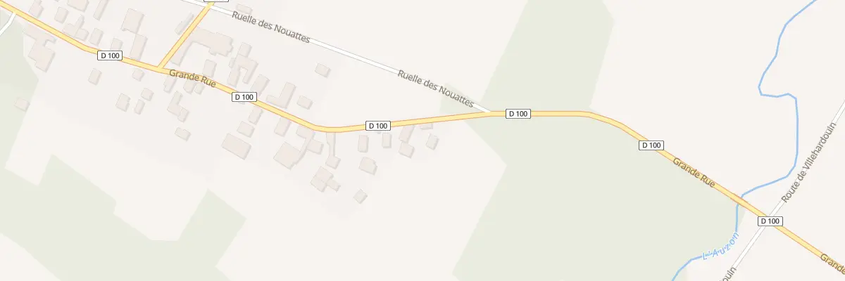 Plan du 1 Gr Grande Rue (Montangon) à Val-d’Auzon
