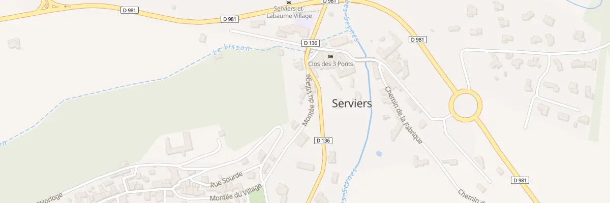 Plan du 5028 Mte du Village à Serviers-et-Labaume
