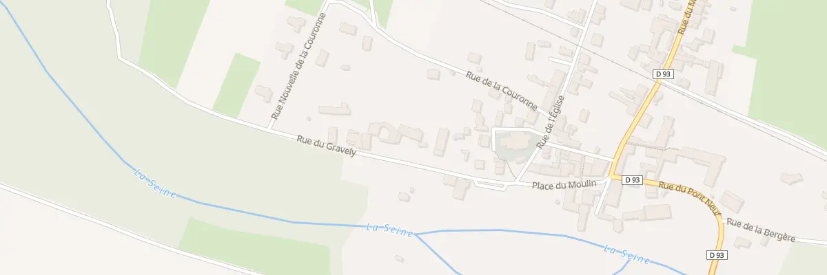 Plan du 14 Rue du Gravely à Bourguignons