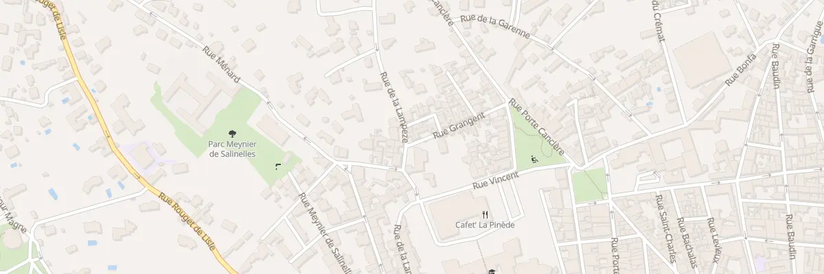 Plan du 28 Rue de la Lampèze à Nîmes