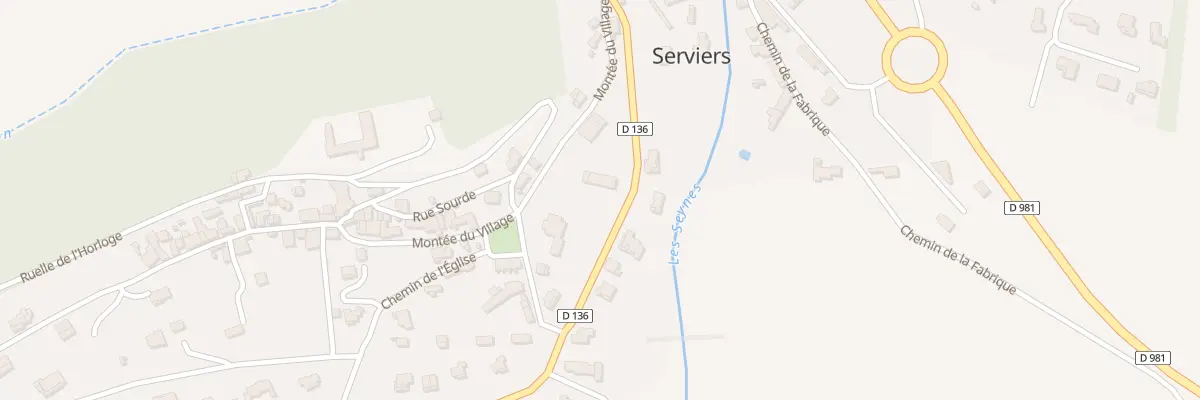 Plan du 5066 Rte d’Aubussargues à Serviers-et-Labaume