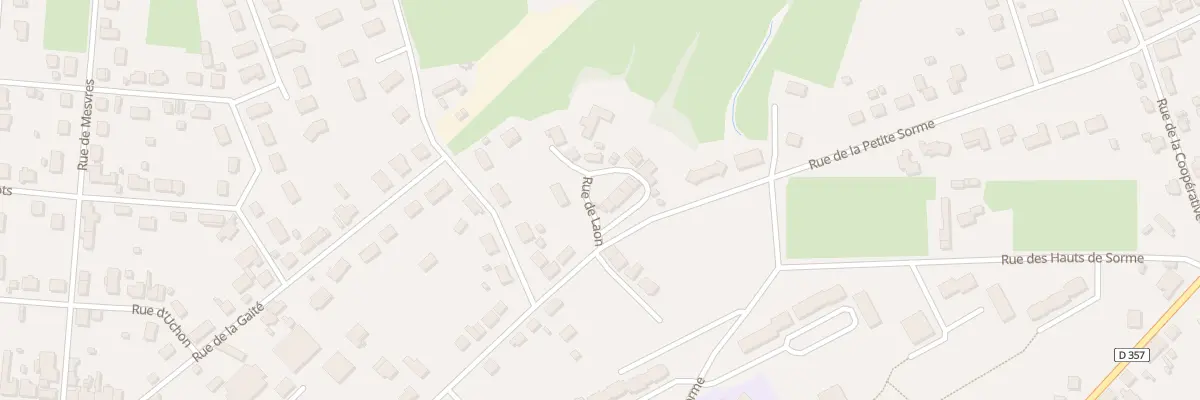 Plan du 8 Rue de Laon à Montceau-les-Mines