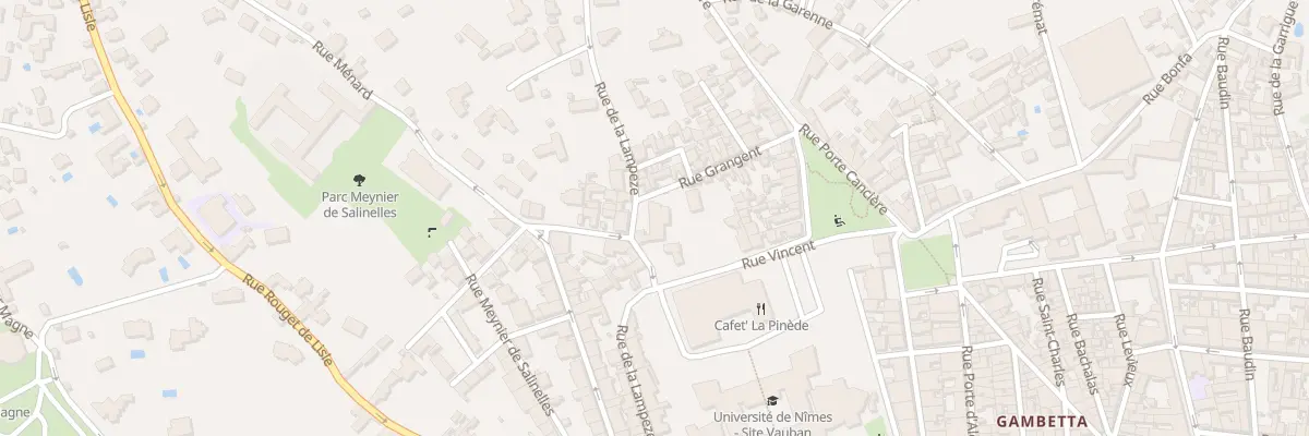 Plan du 26 Rue de la Lampèze à Nîmes