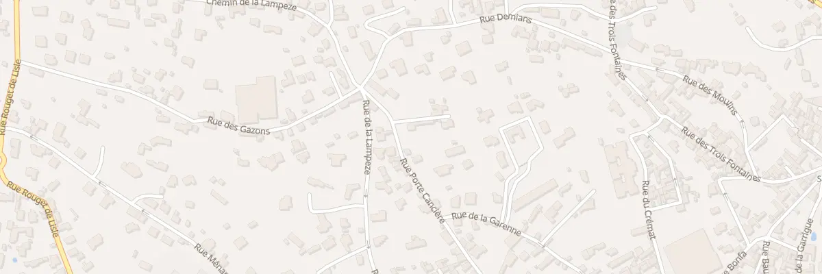 Plan du 32 Rue Porte Cancière à Nîmes