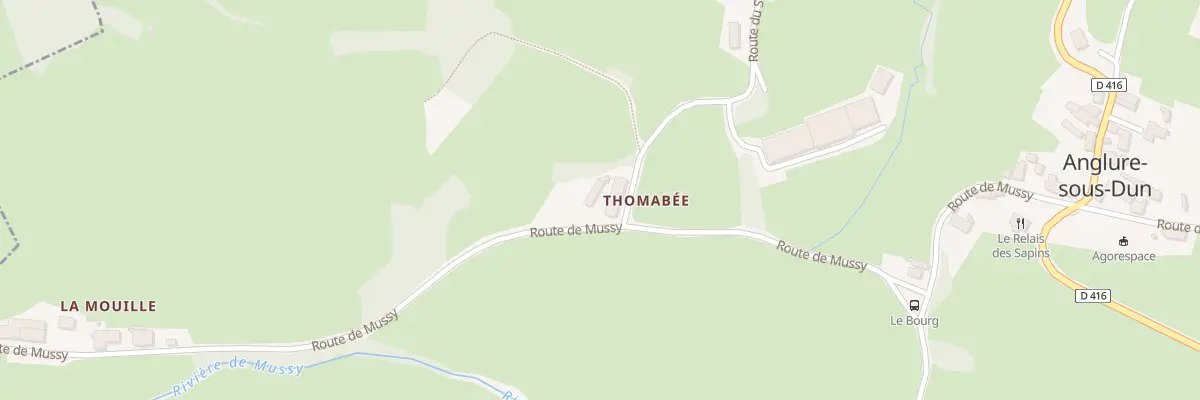 Plan du 5081 Thomabe à Anglure-sous-Dun