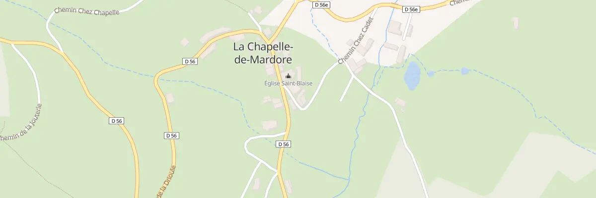Plan du 31 Che chez Cadet à Thizy-les-Bourgs