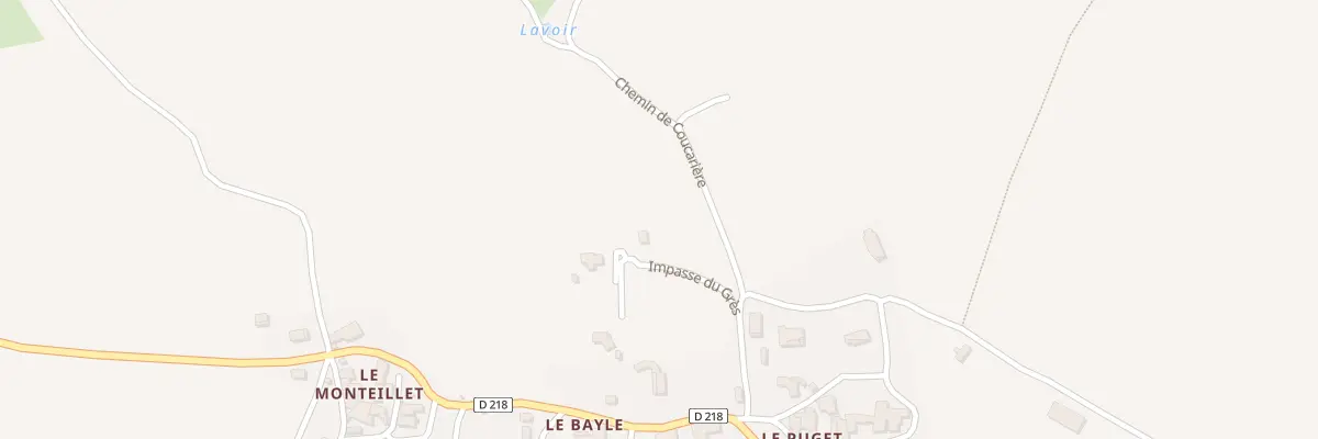 Plan du 5205 Le Gres à Belvézet