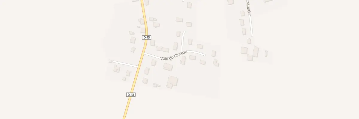Plan du 2 Vc du Closeau à Briel-sur-Barse