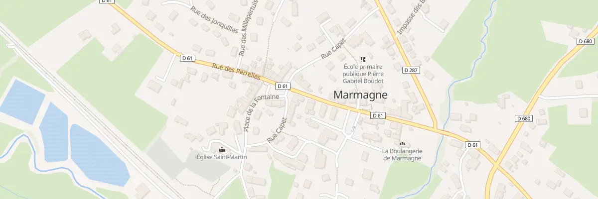 Plan du 35 Rue du Bourg à Marmagne