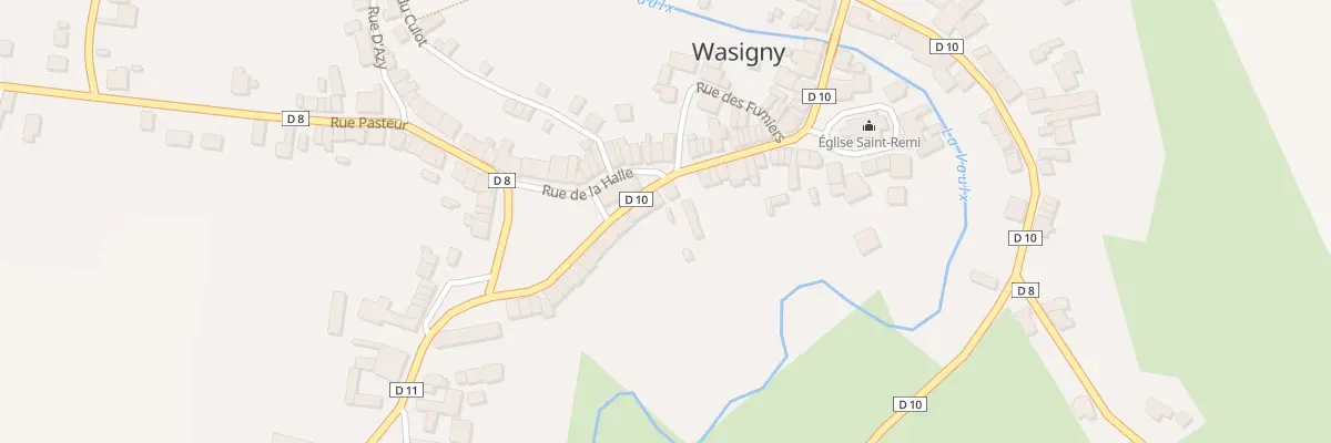 Plan du 17 Rue Jean Jaures à Wasigny