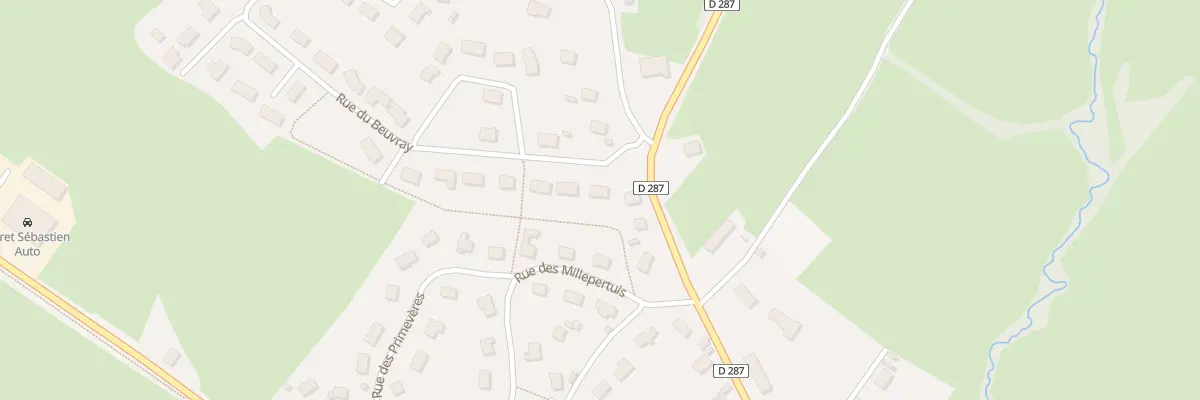 Plan du 2 Rue du Beuvray à Marmagne
