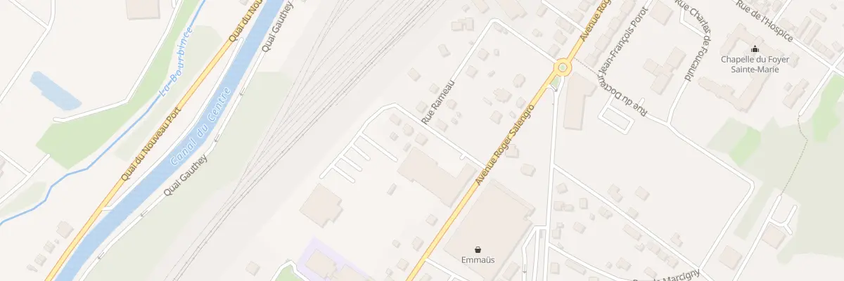 Plan du 3 Rue Mansard à Montceau-les-Mines