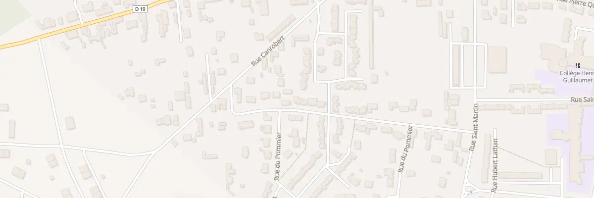Plan du 280 Rue Henri Guillaumet à Mourmelon-le-Grand