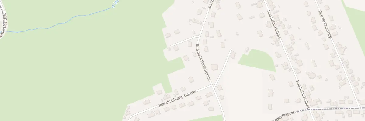 Plan du 255 Rue de la Forêt Ronde à Blanzy