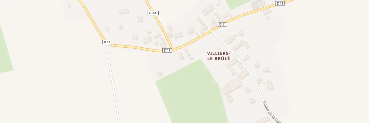 Plan du 10 Rte des Lacs à Piney