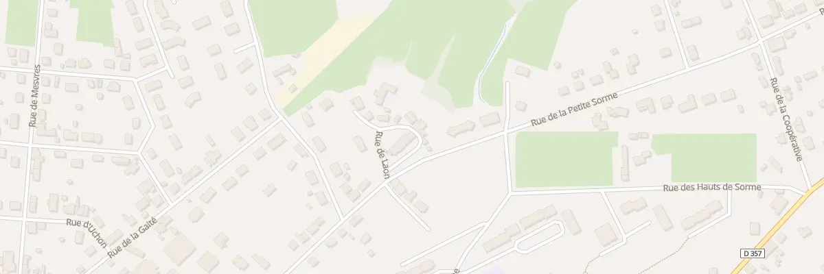 Plan du 2 Rue de Laon à Montceau-les-Mines