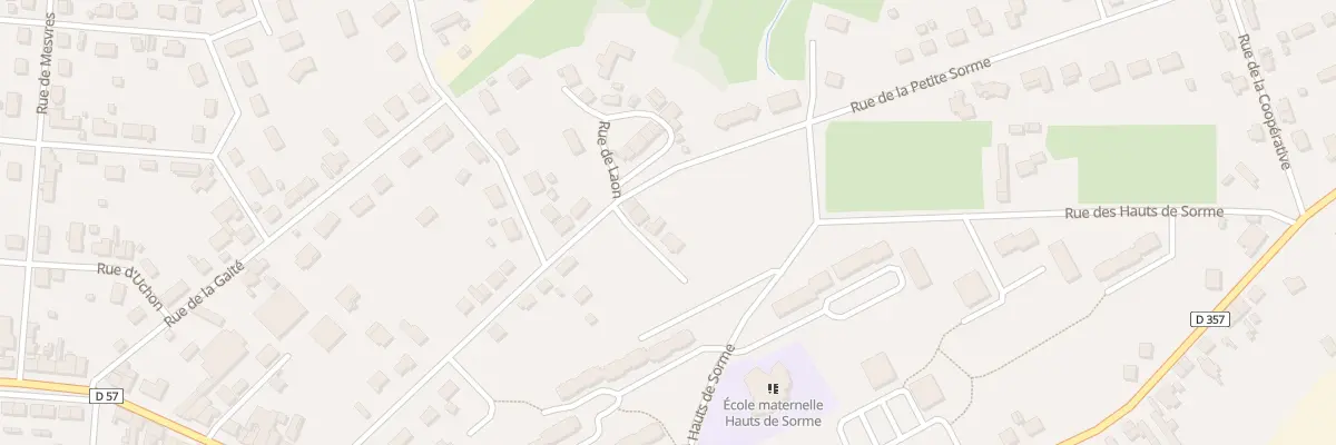 Plan du 21 Rue de Laon à Montceau-les-Mines