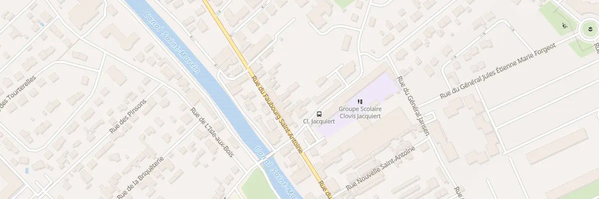Plan du 70 Rue du Fbg Saint Antoine à Châlons-en-Champagne