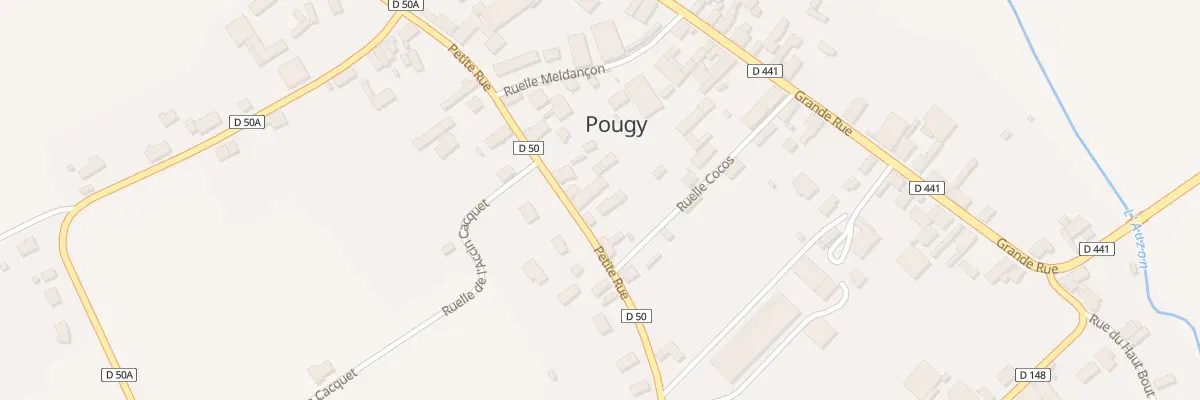 Plan du 11 Rue Petite Rue à Pougy