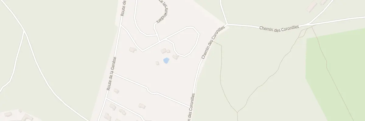 Plan du 2 Res les Bruyères à Méjannes-le-Clap