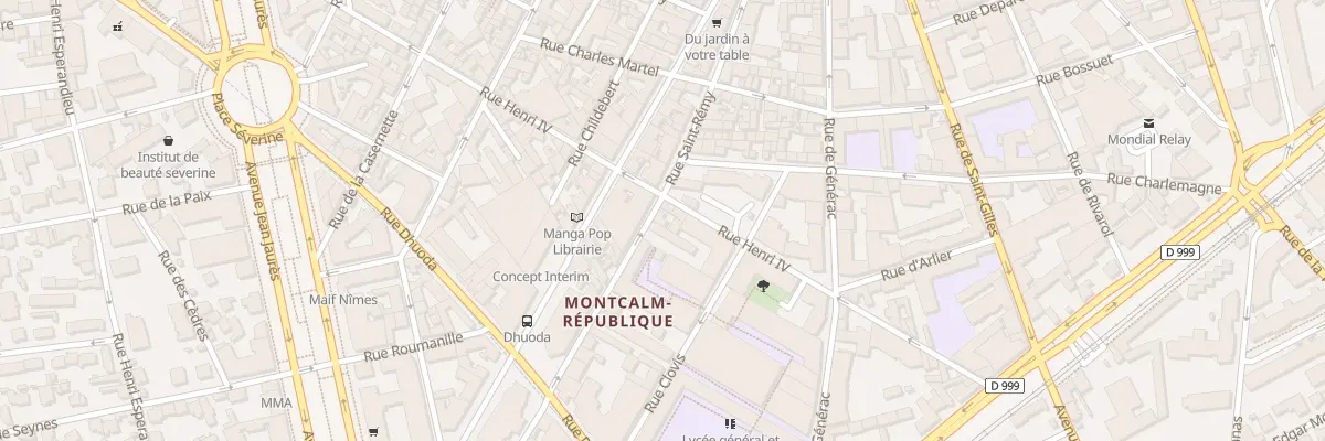 Plan du 37 Rue Saint-Rémy à Nîmes