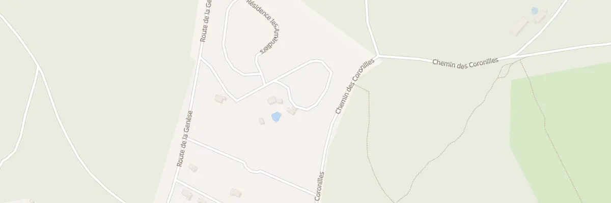 Plan du 31 Res les Bruyères à Méjannes-le-Clap