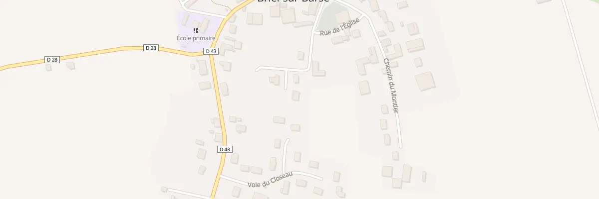 Plan du 1B Imp du Grand Verger à Briel-sur-Barse